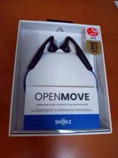 Open shokz move】ホワイト 骨伝導イヤホン 箱無し 袋無し - メルカリ