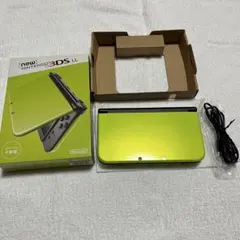 【動作良好】Newニンテンドー3DSLL ライム ブラック 本体 任天堂