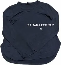 BANANA REPUBLIC 長袖カットソー ブラック Mのサムネイル
