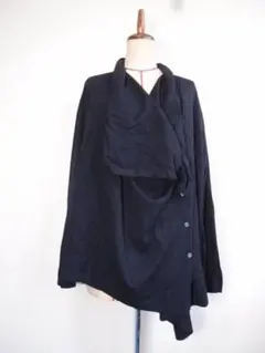 Paul Smith BLACK 変形 ウール カーディガン / ポールスミス