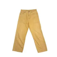 B SIDES BLUE JEAN カラーデニムパンツ W30（マスタード）