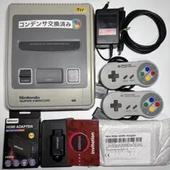 No711【HDMI遊べるセット】スーパーファミコン SFC 本体 スーファミ