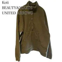 【美品】Koti B&Y ハーフジップフリース Lサイズ