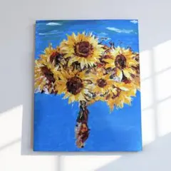 2025年最新】ひまわりの油絵の人気アイテム - メルカリ