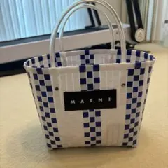 【ピコ】ほぼ未使用♪ MARNI 編み込み かごバッグ アイボリー ピコ】ほぼ未使用♪ MARNI 編み込み かごバッグ アイボリー 楽天
