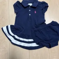 Ralph Lauren ネイビー ワンピース 12M