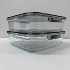 iwaki パック＆レンジ 角型 2個セットのサムネイル