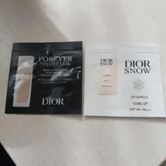 ディオール 試供品 2個