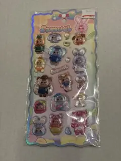 Samuel ぷっくりシール 스티커