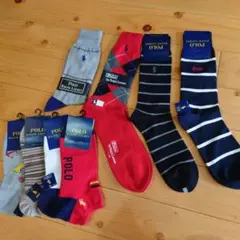 新品　Polo Ralph Lauren 　ラルフローレンソックス 8足セット