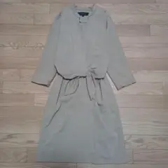 ジュエルチェンジズ ユナイテッドアローズ 膝丈ワンピース M ベージュ 日本製