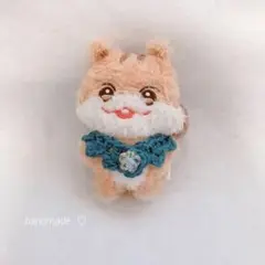 ANITEEZ miniplush用付け襟　(ブルー)