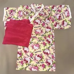 セパレート　ワンピース浴衣　3点セット　110 サンリオ　キティのサムネイル