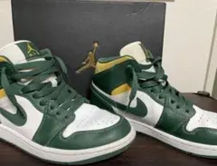 【26cm】AIRJORDAN1 MID SEATTLE SUPERSONICS