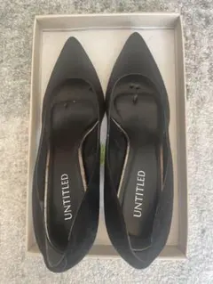 untitled黒パンプス