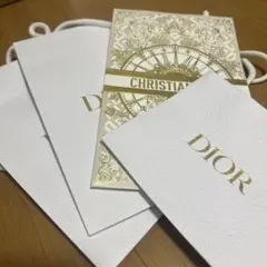 Christian Dior ショップ袋 ショッパー 4枚セットのサムネイル