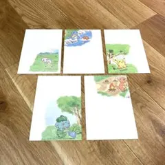 希少　レア　ポケモン　郵便局　はがきセット