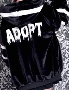 ♥ NOEMI フード付きファーパーカーブルゾン - ブラック ♥