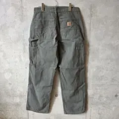 Carhartt B11 ワークパンツ モス W31×30 USA古着