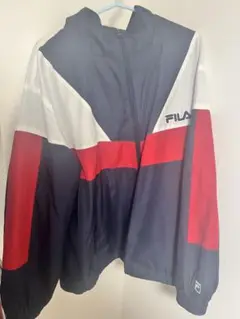 FILA ジャンパー Lサイズ ネイビー/ホワイト/レッド
