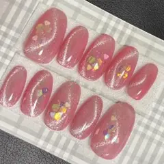 ネイルチップ マグネット オーバル