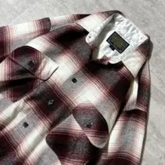 チェックシャツ 古着