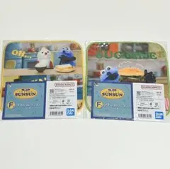 一番くじ PUPPET SUNSUN F賞 タオルコレクション2種