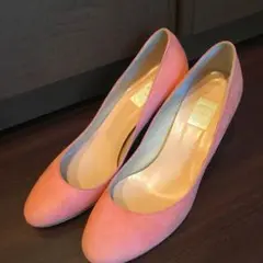 le talon スエード ピンク パンプス