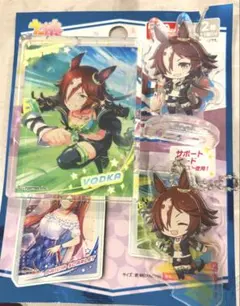 ウマ娘ダイソーアクリルブロック、アクスタ、アクリルキーホルダーウォッカ3点セットのサムネイル