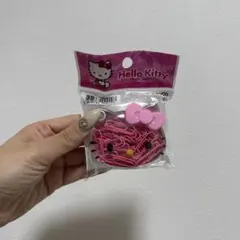 【新品】サンリオ公式　Hello Kitty ピンククリップセット