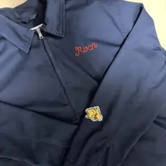【激レア/コラボ】RVCA × EVAN MOCK ジップジャケット ネイビーMのサムネイル