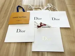 ディオール ホワイト紙袋 含む ８枚セット