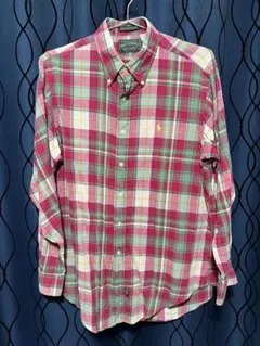 POLO COUNTRY 90s チェックシャツ　ポロカントリー　ラルフローレン