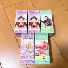 ワンピース ワールドコレクタブルフィギュア エッグヘッド6＆シャボンディ諸島