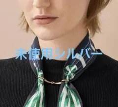 新品未使用エルメス ミニモール ツイリーリング シルバー　スカーフ留めのサムネイル