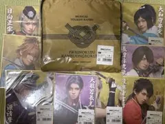 スクラッチ ミュージカル 刀剣乱舞 祝玖寿音曲祭BE折りたたみボストンバッグ色紙