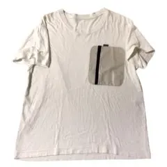 Ne-net ネネット ポケッタブルTシャツ ビッグポケット 白 サイズ2 Mのサムネイル