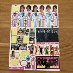 NEWS プリだっちゃシール 2006年カレンダー付録