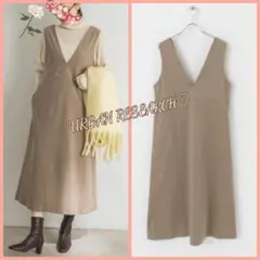 【新品タグ付】アーバンリサーチ♡TECH コーデュロイジャンパーワンピース