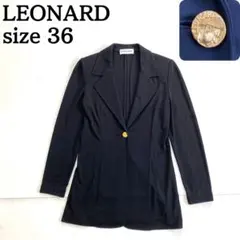 美品✨レオナール LEONARD テーラードジャケット 薄手 カンカン素材 LL 2025年最新】LEONARD レディース テーラードジャケットの人気
