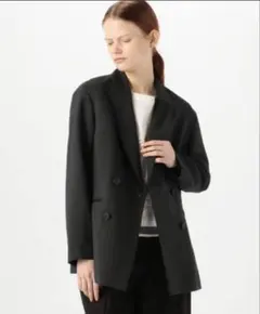 トゥモローランドballsey テーラードジャケット ダブル　黒　春夏