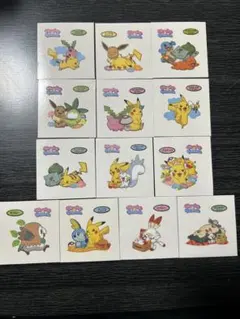 ポケモンパンシール　まとめ売り　13枚
