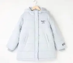 バイラビット　byloveit 140cm パデッドロングコート　サックス