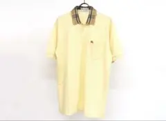 美品 バーバリー ノバチェック柄 半袖 ポロシャツ カットソー ヴィンテージ