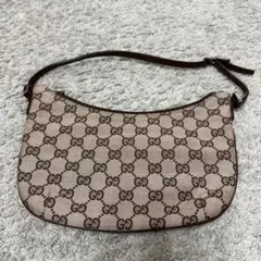 GUCCI GGパターン ショルダーバッグ ベージュ