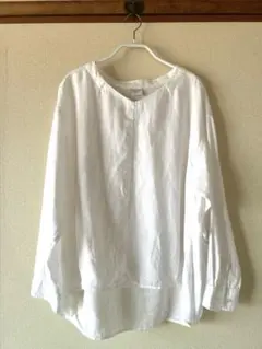 アーバンリサーチドアーズ　リネンバックタックシャツ