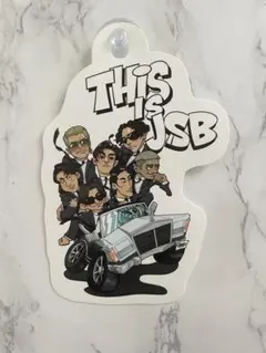 三代目JSB 吸盤付き プラステッカー