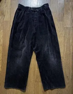 NEAT 太畝コーデュロイワイドパンツ
