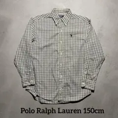 Polo Ralph Lauren チェック柄長袖シャツ　150cm