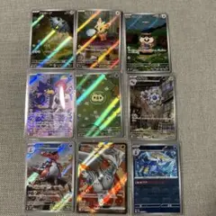 ポケモンカードAR7枚＋レシラムSR＋ダイゲンキマスターボールミラーまとめ売り